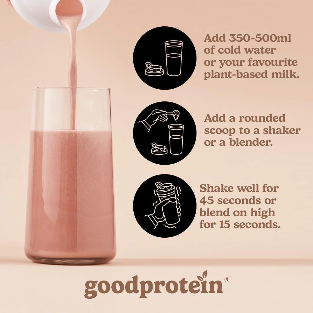 Good Protein – Vegan All-in-One Protein Shake – Chai Latte – 880g - Canadian Distribution - Ships Free Within Canada on Orders Above CAD $199 - Image 2