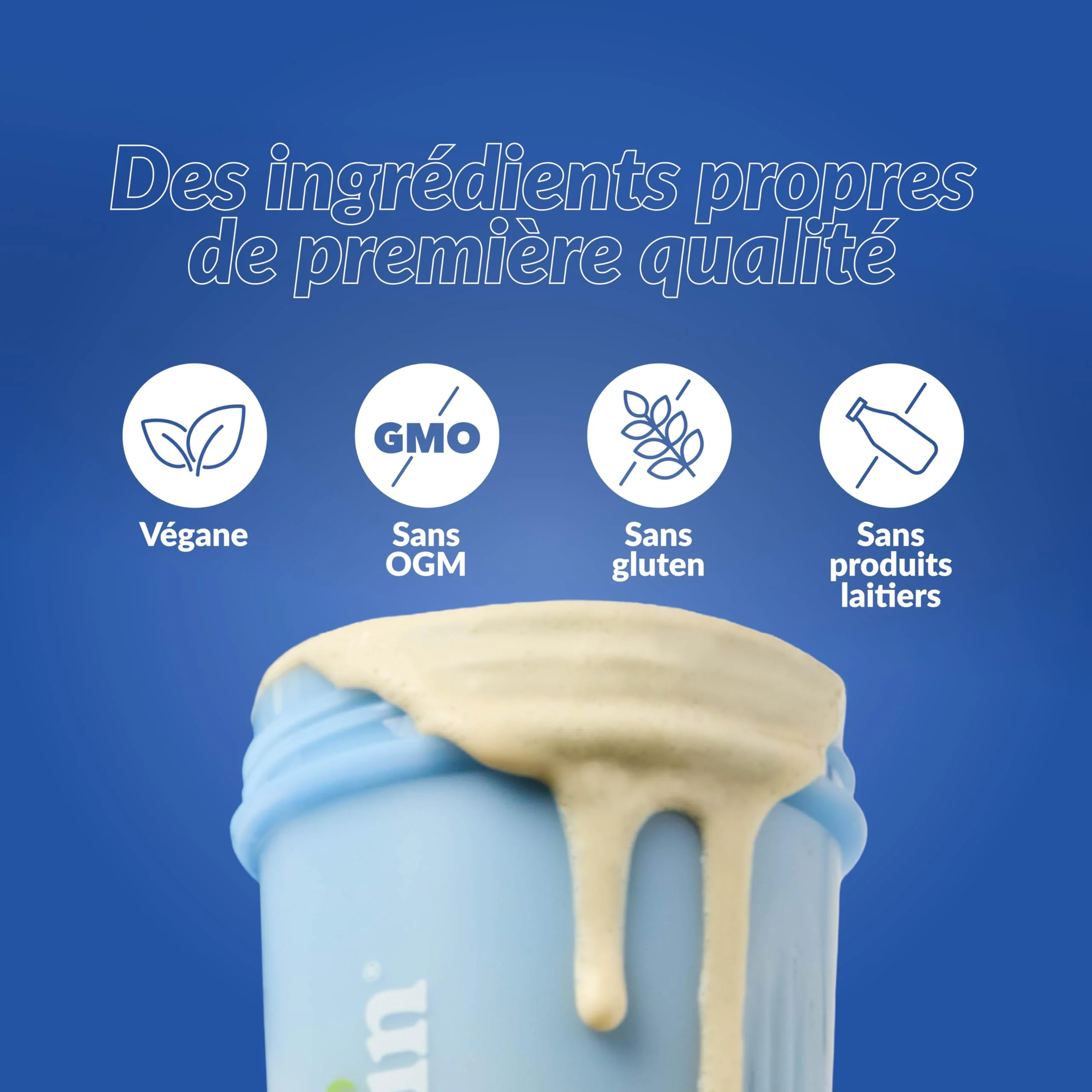 Good Protein – Vegan Plant Based Protein Powder – French Vanilla – 470g – 32g protein - Canadian Distribution - Ships Free Within Canada on Orders Above CAD $199 - Image 3
