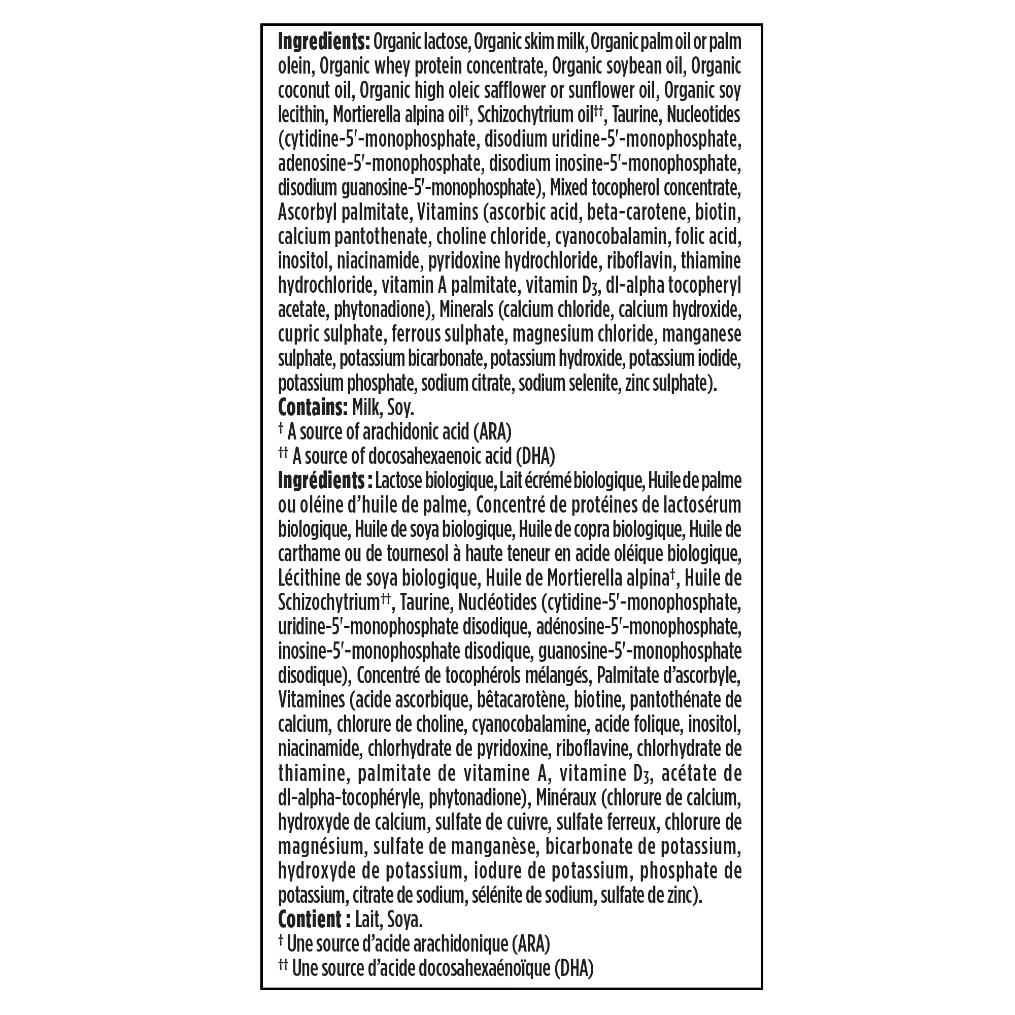 Good Start Organic Iron Fortified Milk-Based Infant Formula Powder, 800g - Canadian Distribution - Ships Free Within Canada on Orders Above CAD $199 - Image 3