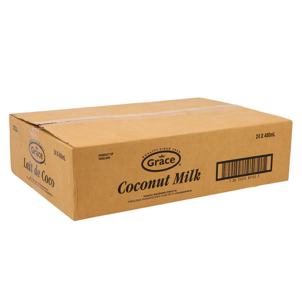 Grace Coconut Milk - 96 × 400 mL - Grocery and Food Items - Canadian Distribution - Ships Free Within Canada on Orders Above CAD $199 - Image 2