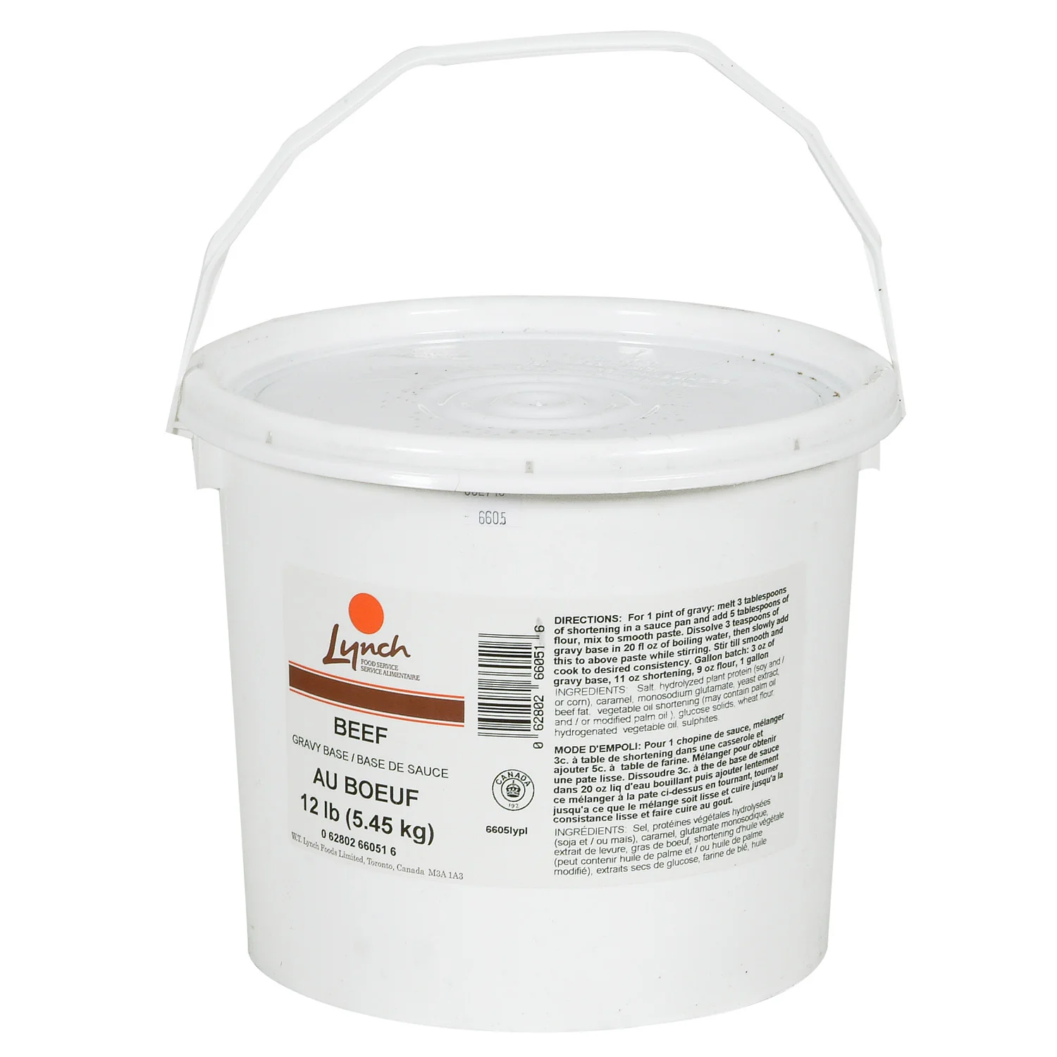 Gravy Base Beef - 1 x 12 lb - Lynch - Baking Mixes and Ingredients - Canadian Distribution - Ships Free Within Canada on Orders Above CAD $199