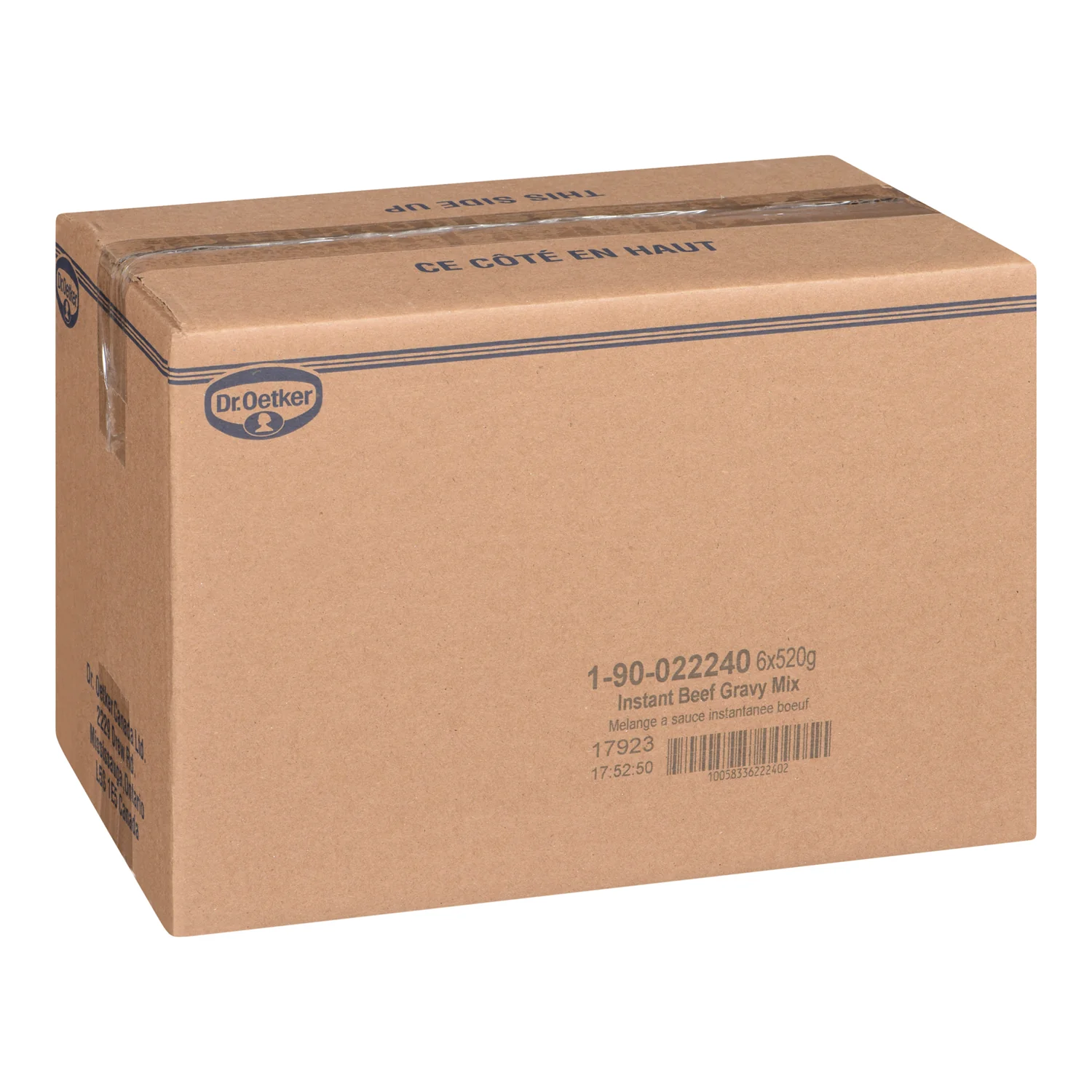Gravy Beef Instant - 6 x 520 g - Oetker - Restaurant and Foodservice Ingredients - Canadian Distribution - Ships Free Within Canada on Orders Above CAD $199 - Image 2