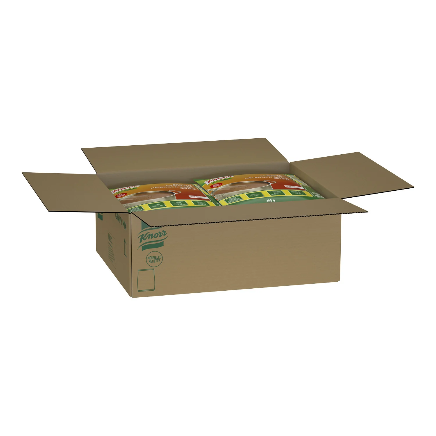 Gravy Brown Instant - 6 x 408 g - Knorr Swiss - Restaurant and Foodservice Ingredients - Canadian Distribution - Ships Free Within Canada on Orders Above CAD $199 - Image 3