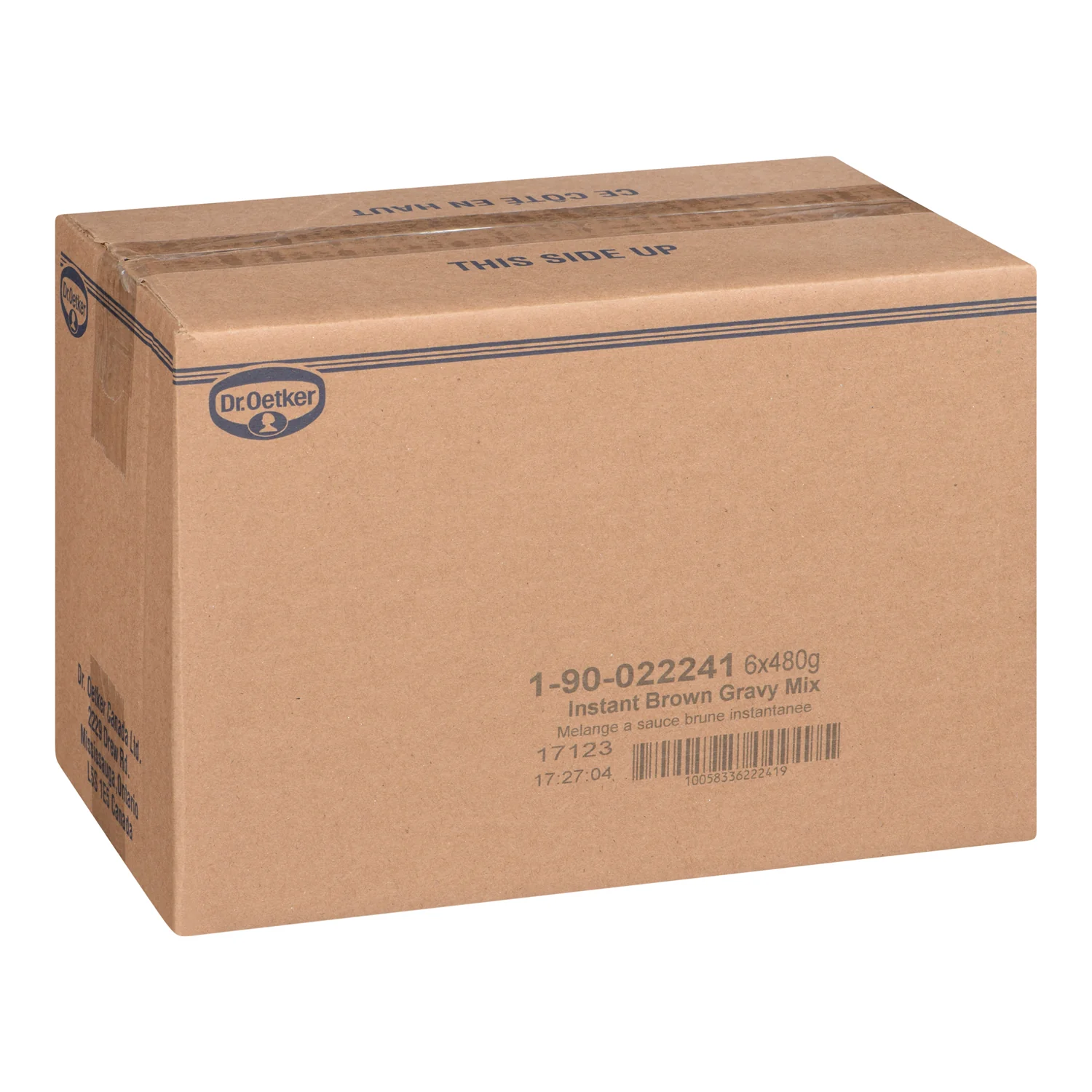 Gravy Brown Instant - 6 x 480 g - Oetker - Restaurant and Foodservice Ingredients - Canadian Distribution - Ships Free Within Canada on Orders Above CAD $199 - Image 2