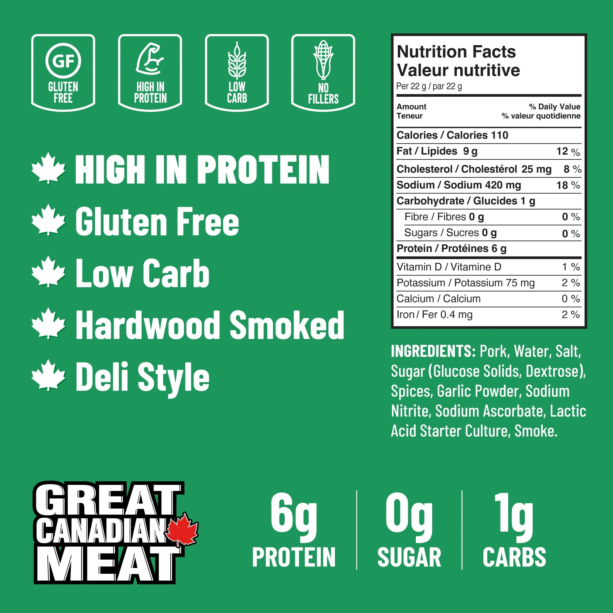 Great Canadian Meat – Mild Pepperoni Sticks – 18 x 22g - Canadian Distribution - Ships Free Within Canada on Orders Above CAD $199 - Image 9