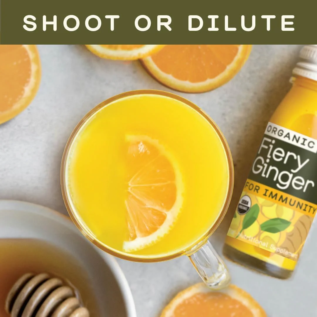 Greenhouse – Organic Fiery Ginger Shots – Ginger & Turmeric – 2 oz x 24 - Canadian Distribution - Ships Free Within Canada on Orders Above CAD $199 - Image 2