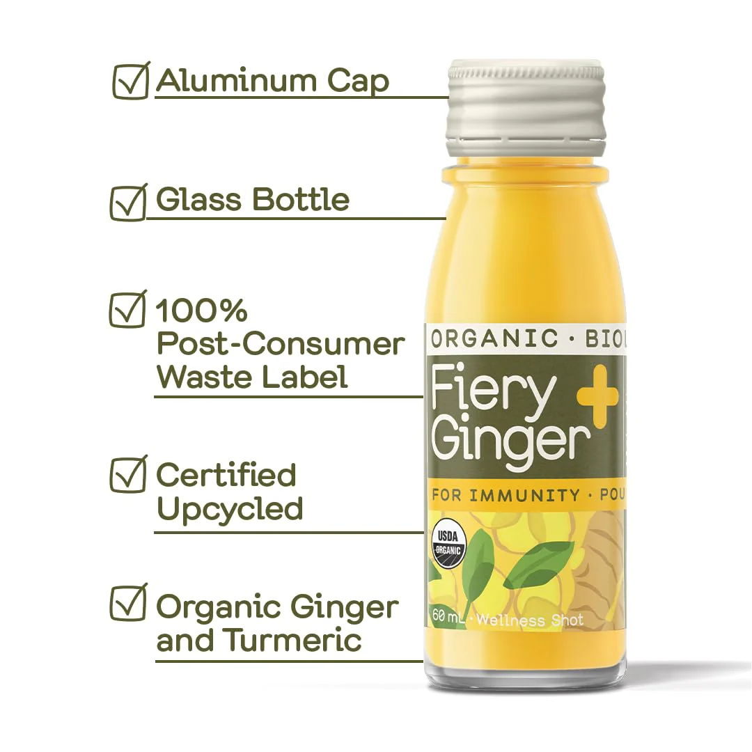 Greenhouse – Organic Fiery Ginger Shots – Ginger & Turmeric – 2 oz x 24 - Canadian Distribution - Ships Free Within Canada on Orders Above CAD $199 - Image 5