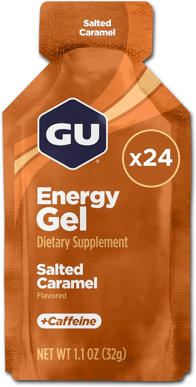 GU Energy – Energy Gel – Salted Caramel – 24 Pack – Ships Free Within Canada on Orders Above CAD $199
