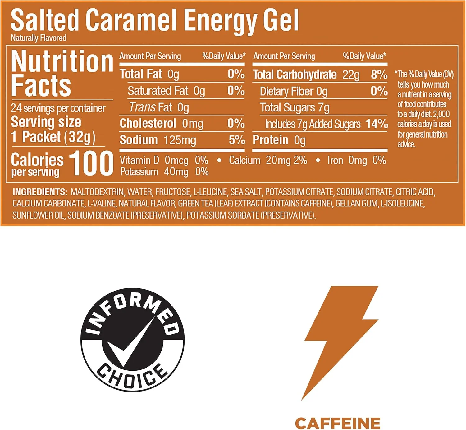 GU Energy – Energy Gel – Salted Caramel – 24 Pack – Ships Free Within Canada on Orders Above CAD $199 - Image 7