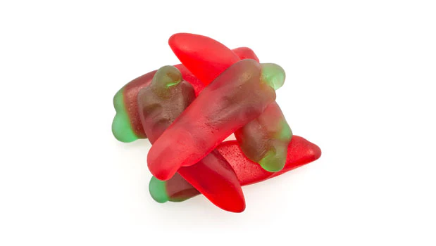 Gummy Red Peppers Candy - 26.5 LB Box - Premium Candies & Gummies - Ships Free Within Canada on Orders Above CAD $199