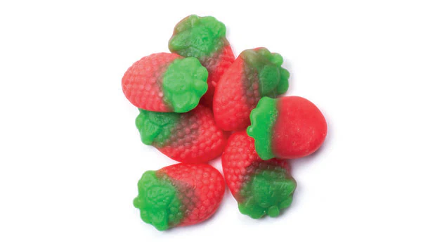 Gummy Strawberries Candy - 26.5 LB Box - Premium Candies & Gummies - Ships Free Within Canada on Orders Above CAD $199