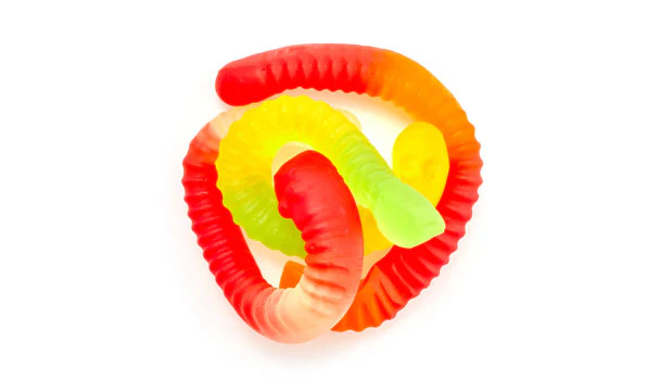 Gummy Worms - 30 LB Box - Premium Ice Cream and Dessert Toppings, Mix-Ins and Inclusions - Ships Free Within Canada on Orders Above CAD $199
