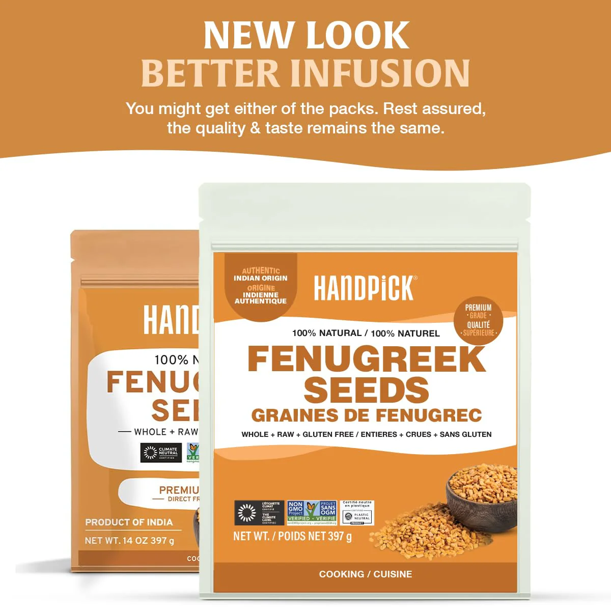 HANDPICK Fenugreek Seeds 2 x 14oz - Canadian Distribution - Ships Free Within Canada on Orders Above CAD $199 - Image 8