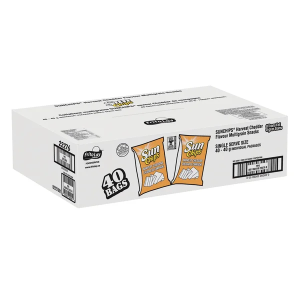 Harvest Cheddar Chips - 160 × 40 g - Sun Chips - Canadian Distribution - Ships Free Within Canada on Orders Above CAD $199 - Image 2