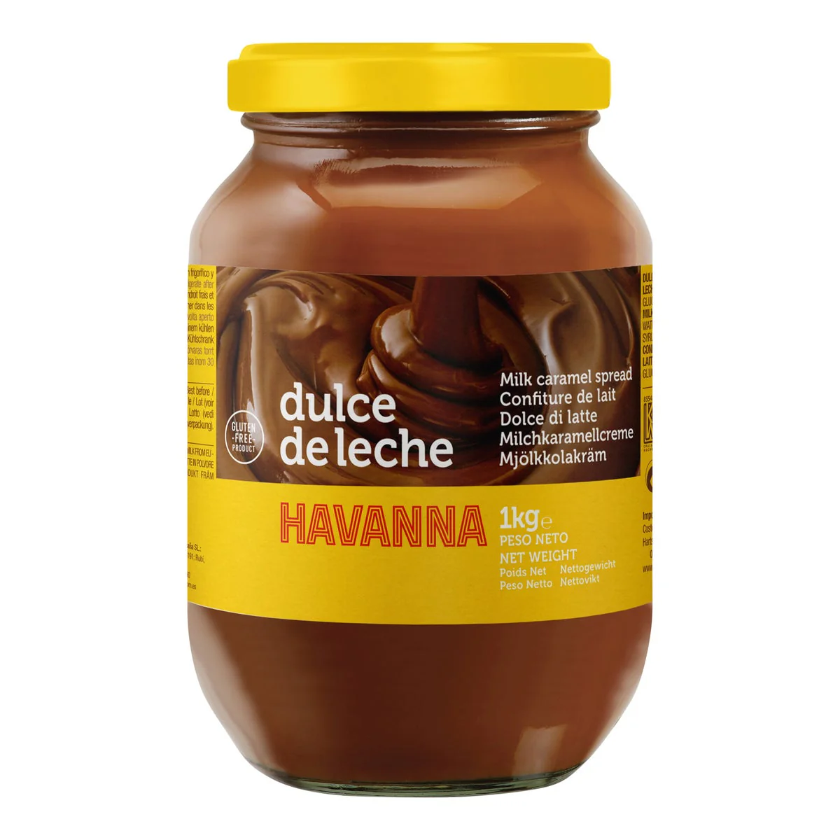 Havanna Dulce de Leche - 4 x 1 kg - Grocery and Food Items - Canadian Distribution - Ships Free Within Canada on Orders Above CAD $199