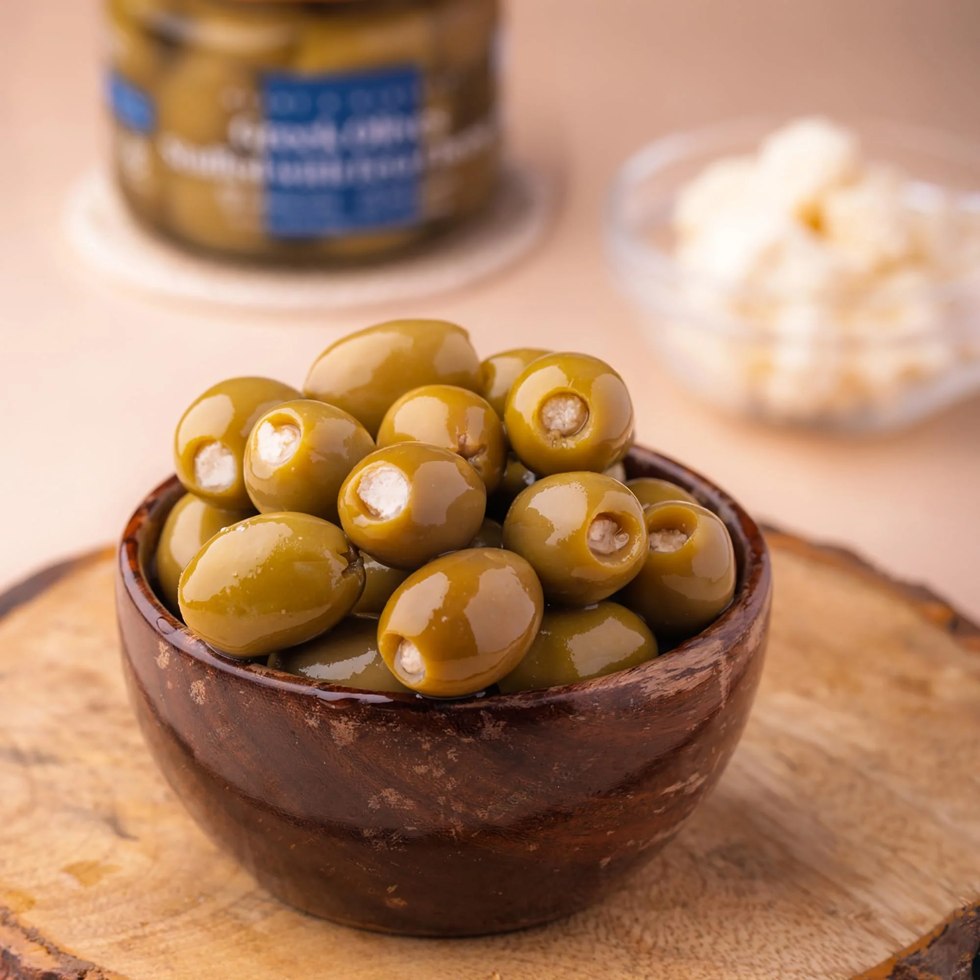 Heart and Harvest Feta-Stuffed Greek Olives - Hand-Picked Chalkidiki Variety - 300g - Canadian Distribution - Ships Free Within Canada on Orders Above CAD $199 - Image 4