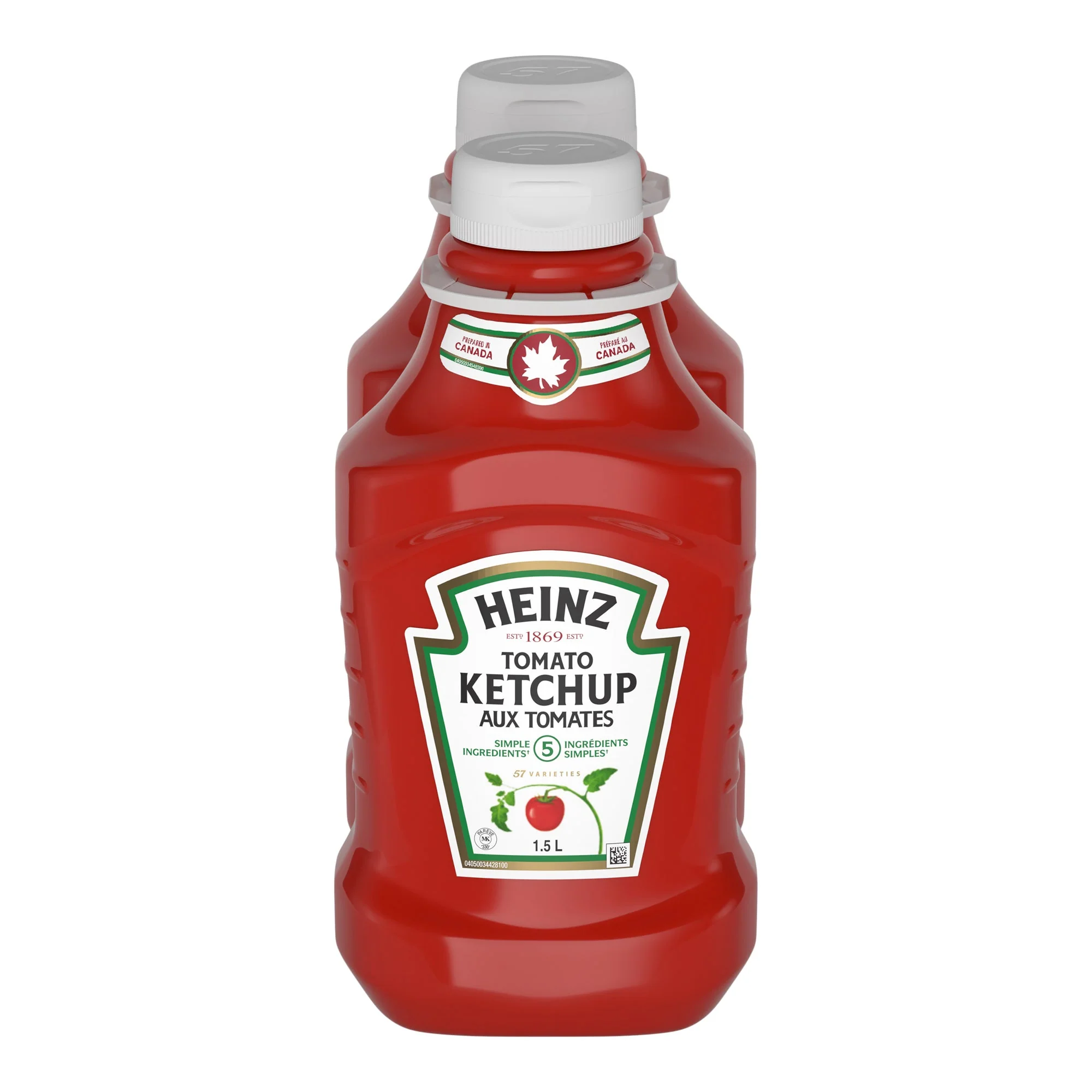 Heinz Ketchup - 8 × 1.5 L - Grocery and Food Items - Canadian Distribution - Ships Free Within Canada on Orders Above CAD $199