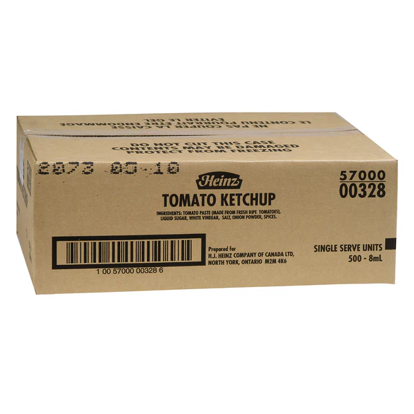 Heinz Ketchup Single-serve - 4 x Pack of 500 - Grocery and Food Items - Canadian Distribution - Ships Free Within Canada on Orders Above CAD $199 - Image 2