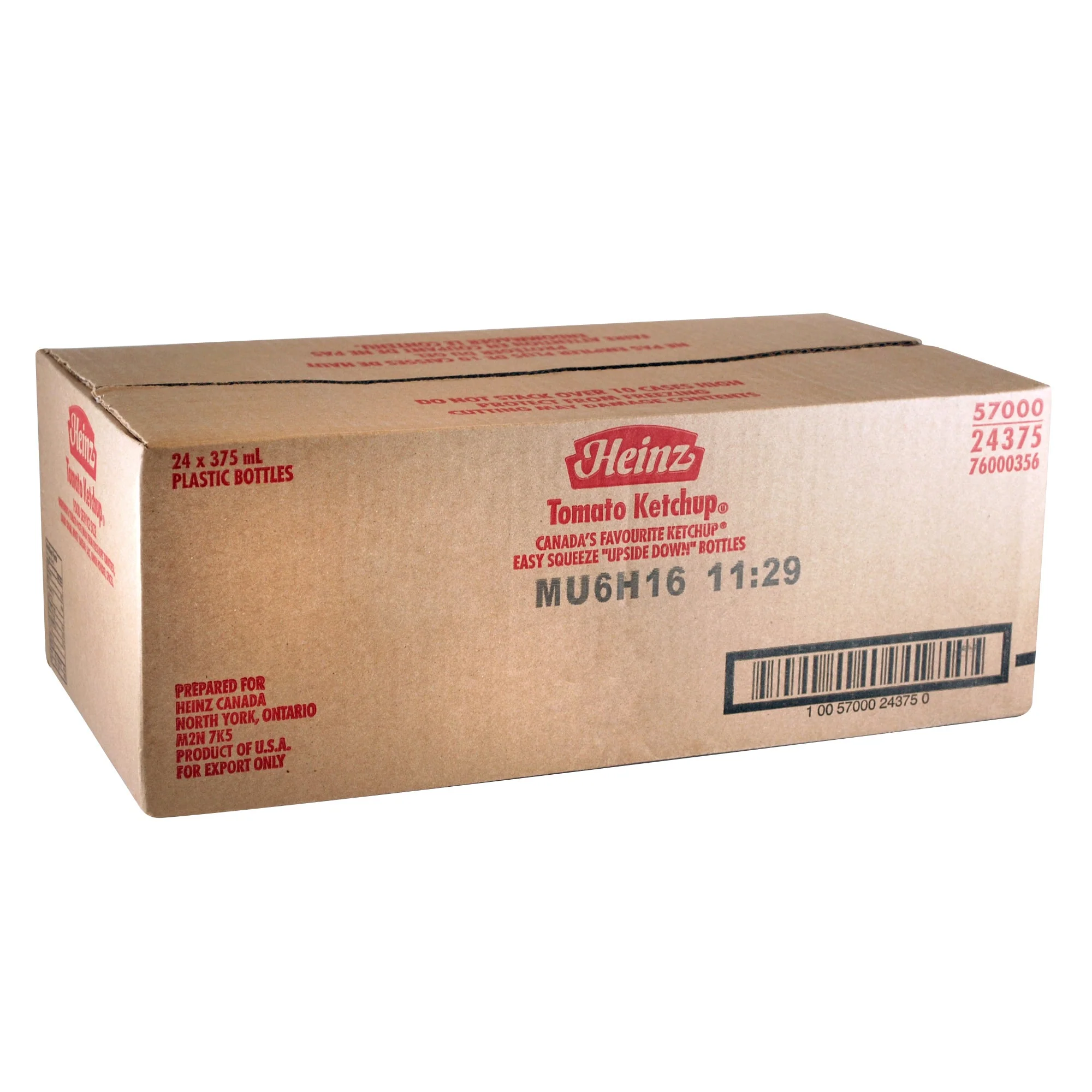 Heinz Ketchup Upside Down Bottle - 48 × 375 mL - Grocery and Food Items - Canadian Distribution - Ships Free Within Canada on Orders Above CAD $199 - Image 2