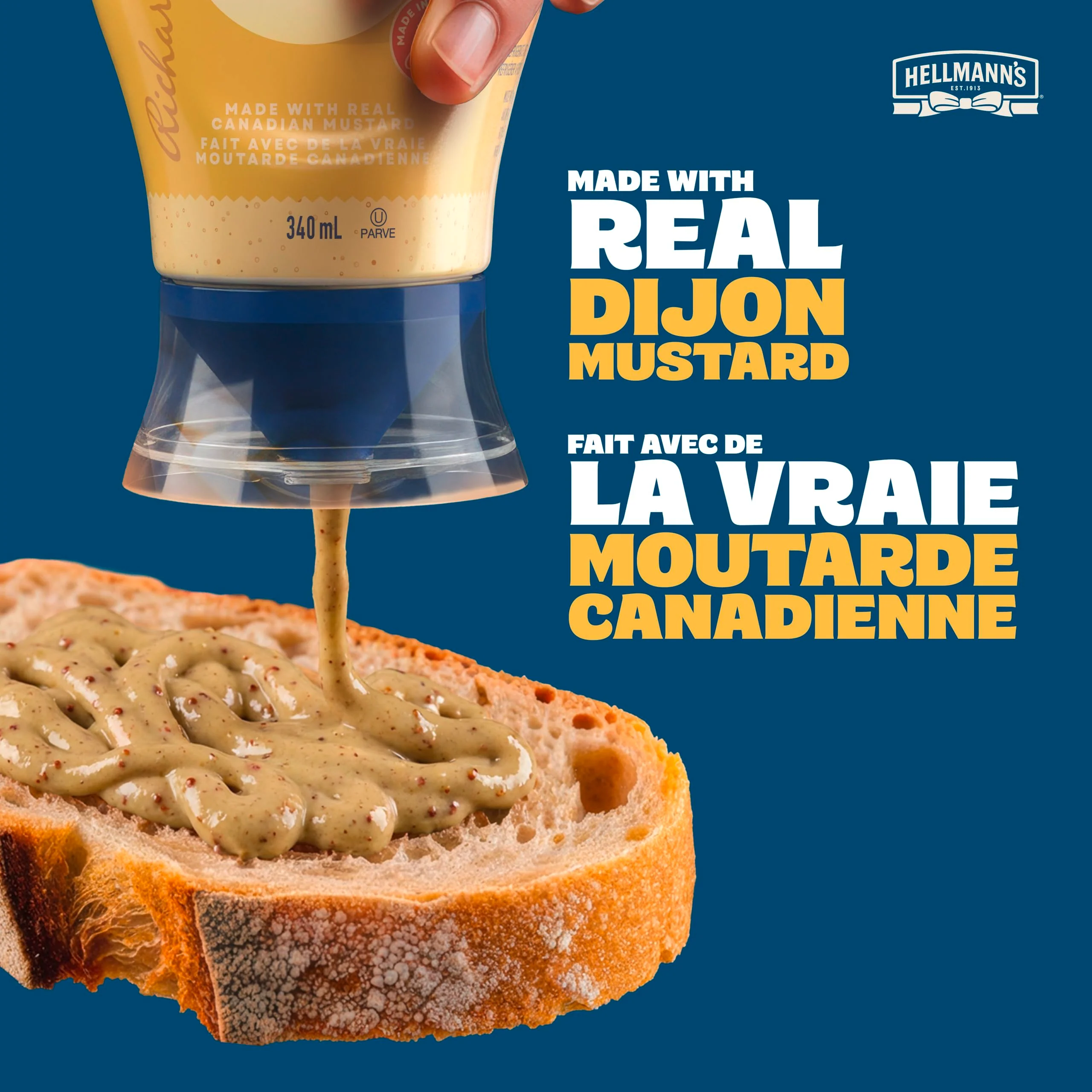 Hellmann's Dijonnaise Mayonnaise Dressing – 2 x 340 ML - Canadian Distribution - Ships Free Within Canada on Orders Above CAD $199 - Image 9