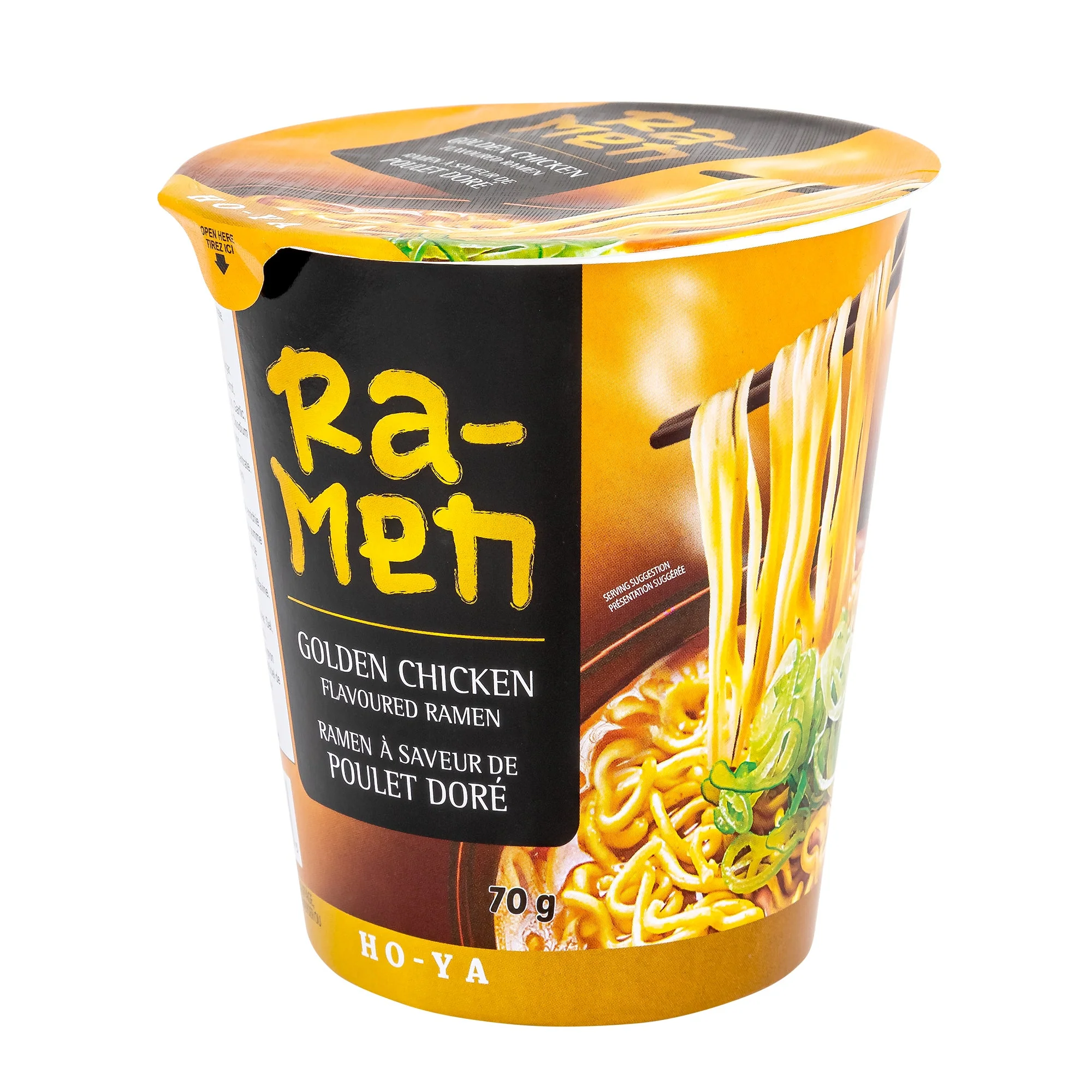 Ho-Ya Golden Chicken Flavoured Ramen - 48 × 70 g - Grocery and Food Items - Canadian Distribution - Ships Free Within Canada on Orders Above CAD $199 - Image 2