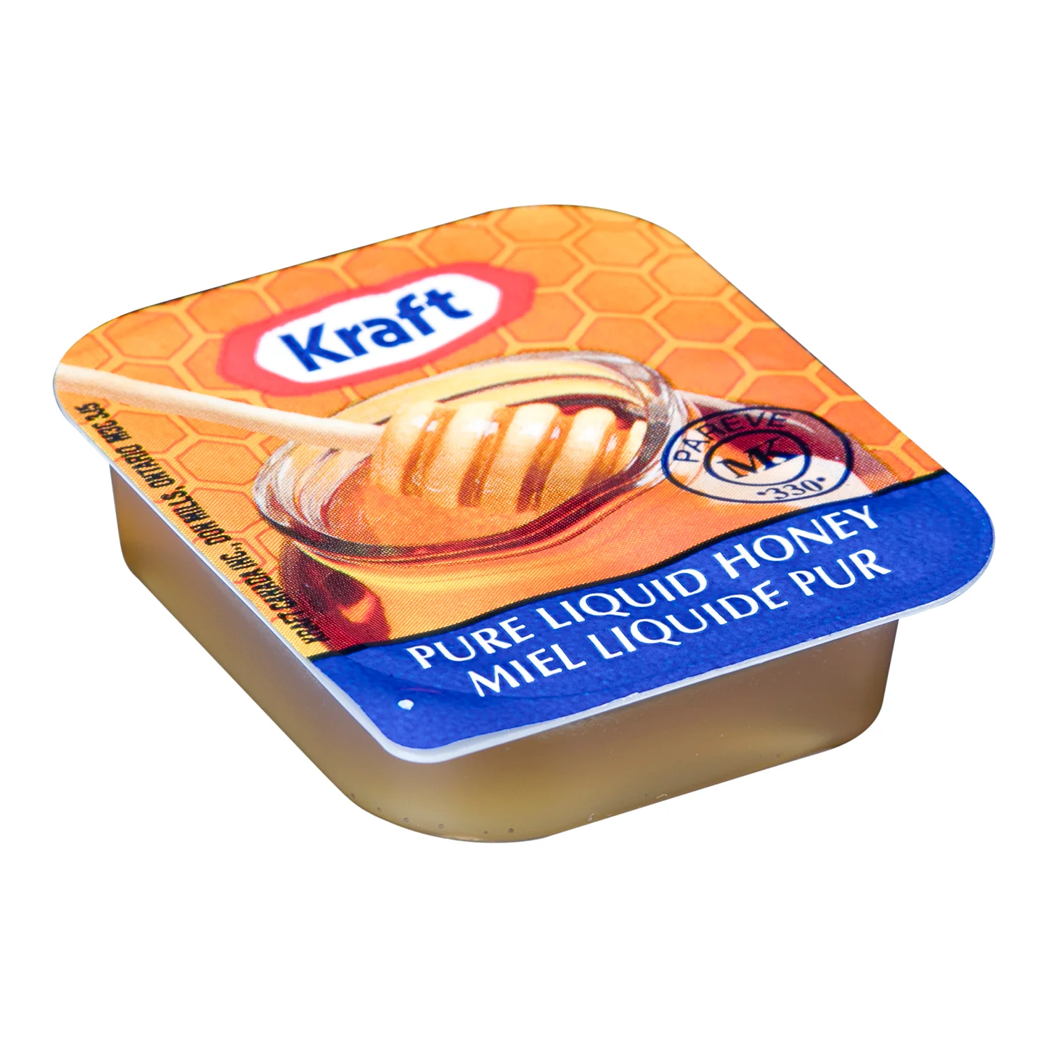 Honey Packet Liquid - 200 x 21 g - Kraft - Restaurant and Foodservice Ingredients - Canadian Distribution - Ships Free Within Canada on Orders Above CAD $199