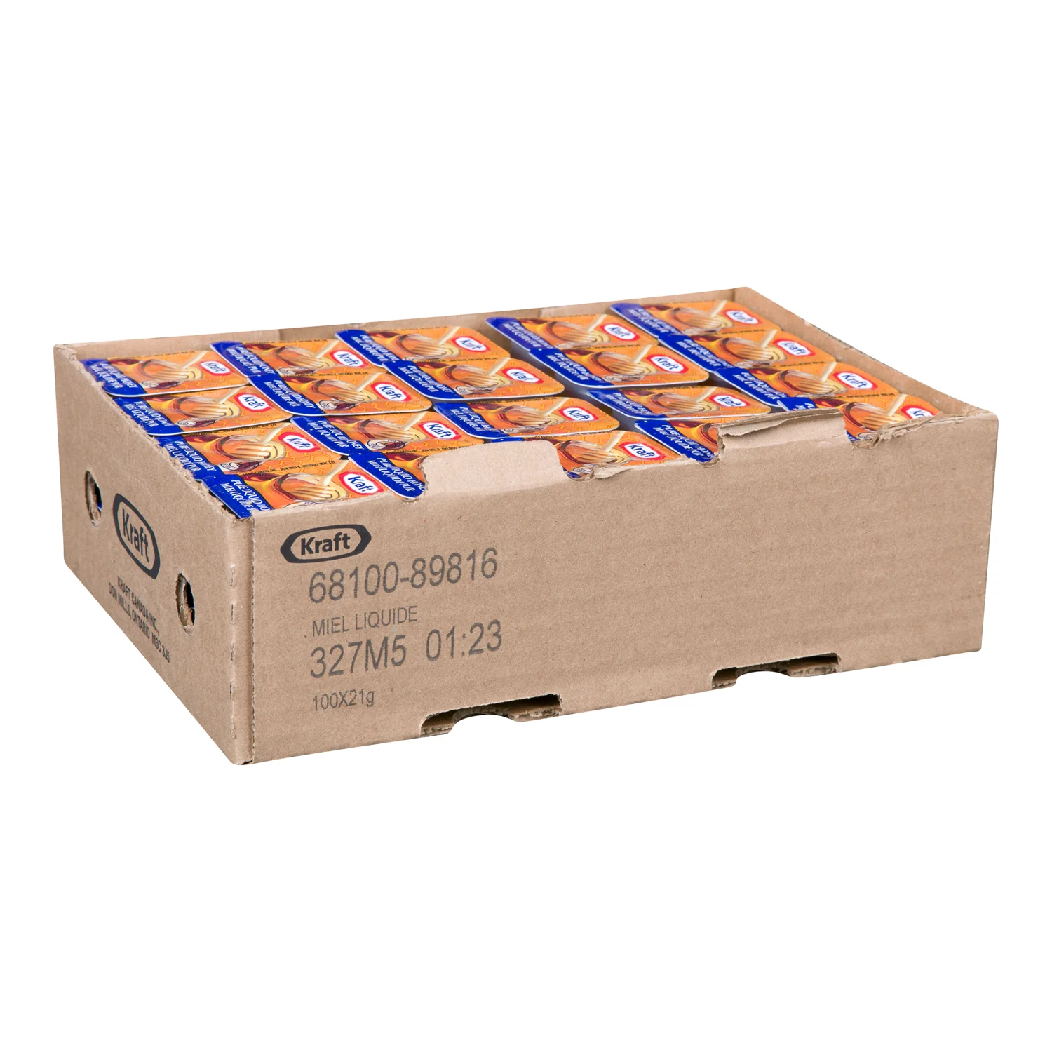 Honey Packet Liquid - 200 x 21 g - Kraft - Restaurant and Foodservice Ingredients - Canadian Distribution - Ships Free Within Canada on Orders Above CAD $199 - Image 4