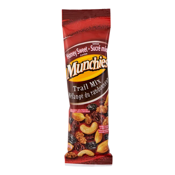 Honey Sweet Trail Mix - 48 × 35 g - Munchies - Canadian Distribution - Ships Free Within Canada on Orders Above CAD $199