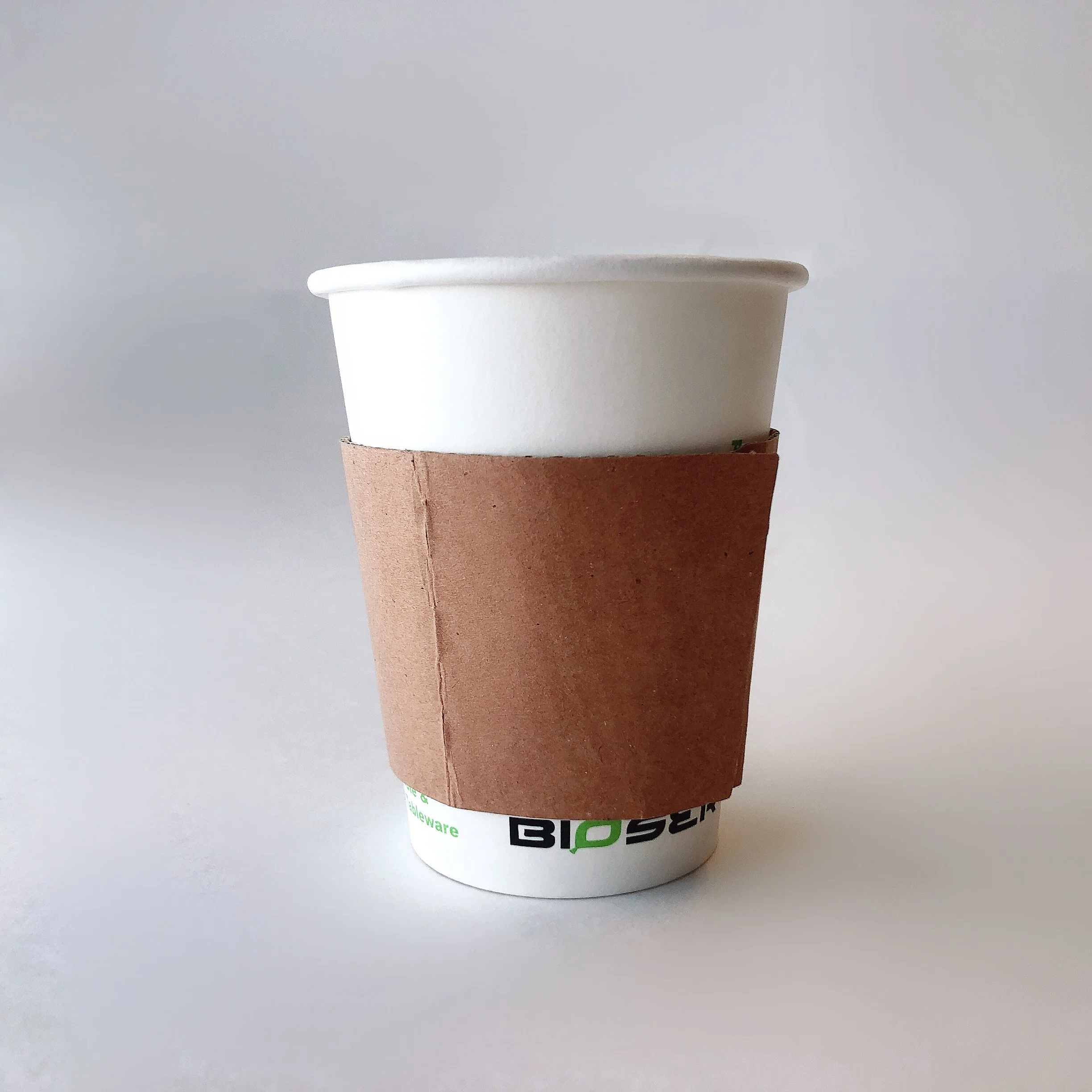 Hot Cup Sleeve - 8/10-20 oz - 1000cs - Disposable Take Away Food Packaging - Canadian Distribution