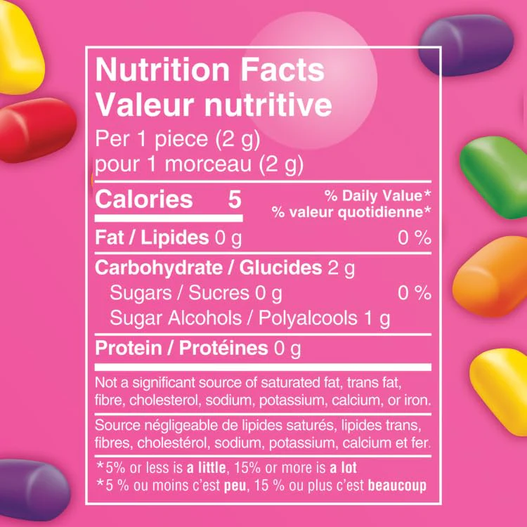 HUBBA BUBBA Minis Sugar-Free Bubble Gum in SKITTLES Flavours – 6 Resealable Bottles (40 Pieces Each) - Canadian Distribution - Ships Free Within Canada on Orders Above CAD $199 - Image 10