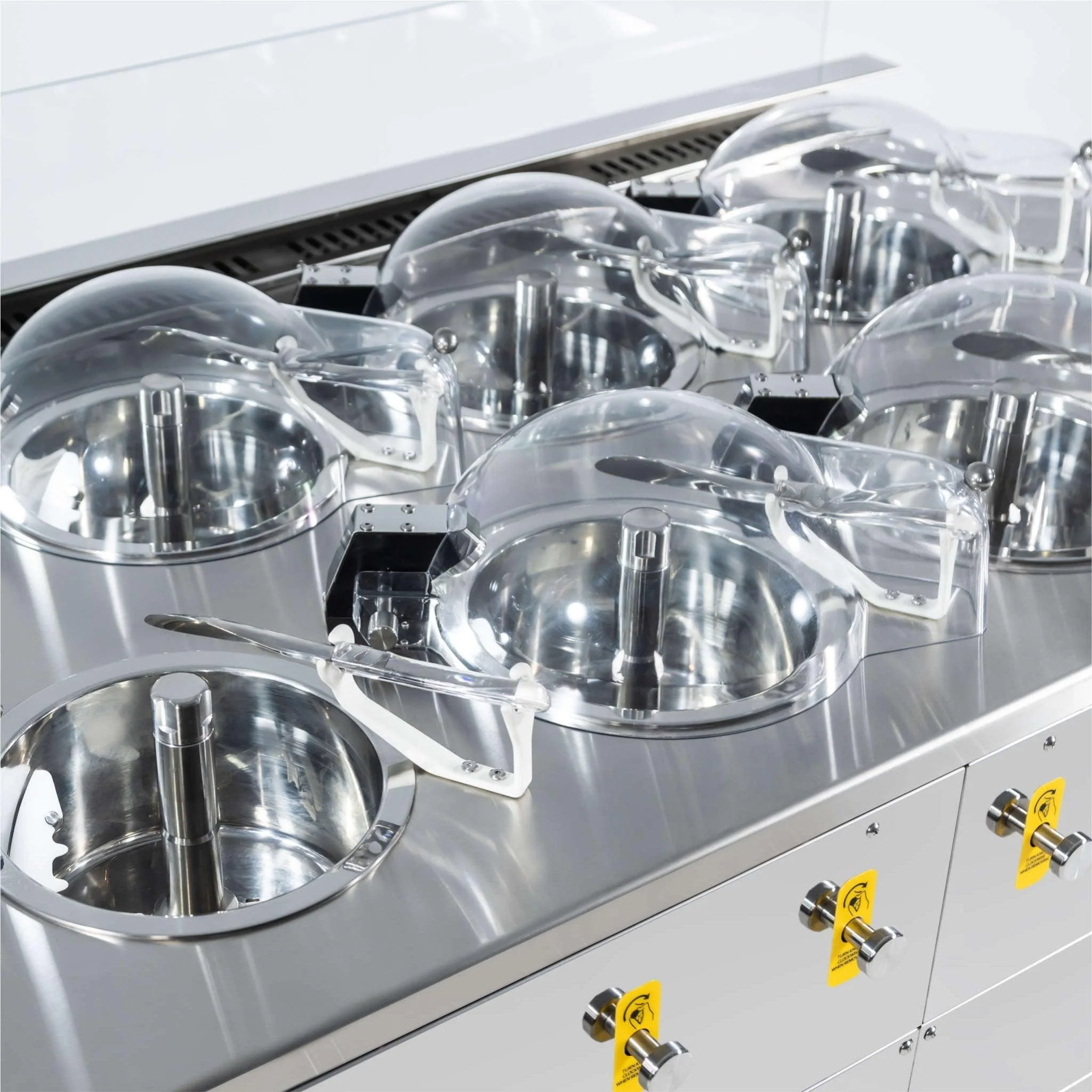 Commercial Gelato Ice Cream Maker, Pro V6, Six Pots - Standing Model - Top Churn Canada - Image 5