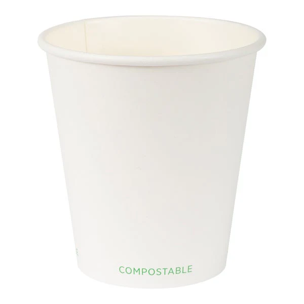 iECO Compost Single Wall Cup 10oz - 5 Packs of 100  - Disposables, Restaurant Packaging and Take-Out Supplies - Canadian Distribution - Ships Free Within Canada on Orders Above CAD $199 - Image 4