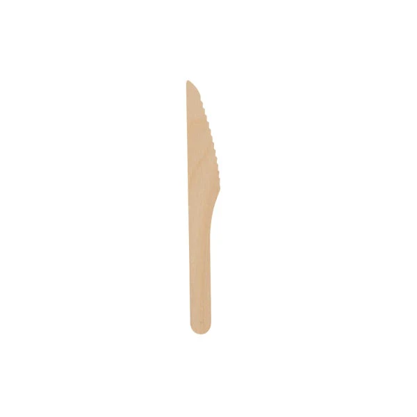 iECO - Individually wrapped Birch Knives - pack of 500  - Disposables, Restaurant Packaging and Take-Out Supplies - Canadian Distribution - Ships Free Within Canada on Orders Above CAD $199