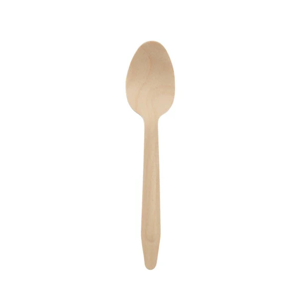 iECO - Individually wrapped Birch Soupspoons - pack of 500  - Disposables, Restaurant Packaging and Take-Out Supplies - Canadian Distribution - Ships Free Within Canada on Orders Above CAD $199