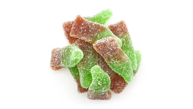 Intense Mini Gummy Cola Bottles Candy - 26.5 LB Box - Premium Candies & Gummies - Ships Free Within Canada on Orders Above CAD $199