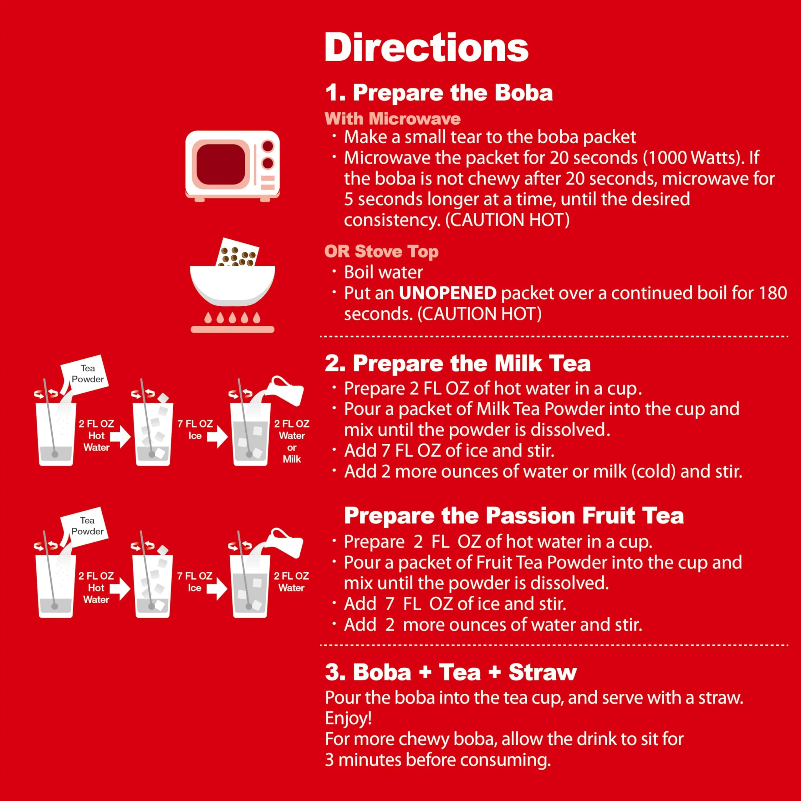 J WAY – Instant Boba Milk Tea Kit – Variety Pack – Ready in 1 Minute - Canadian Distribution - Ships Free Within Canada on Orders Above CAD $199 - Image 5