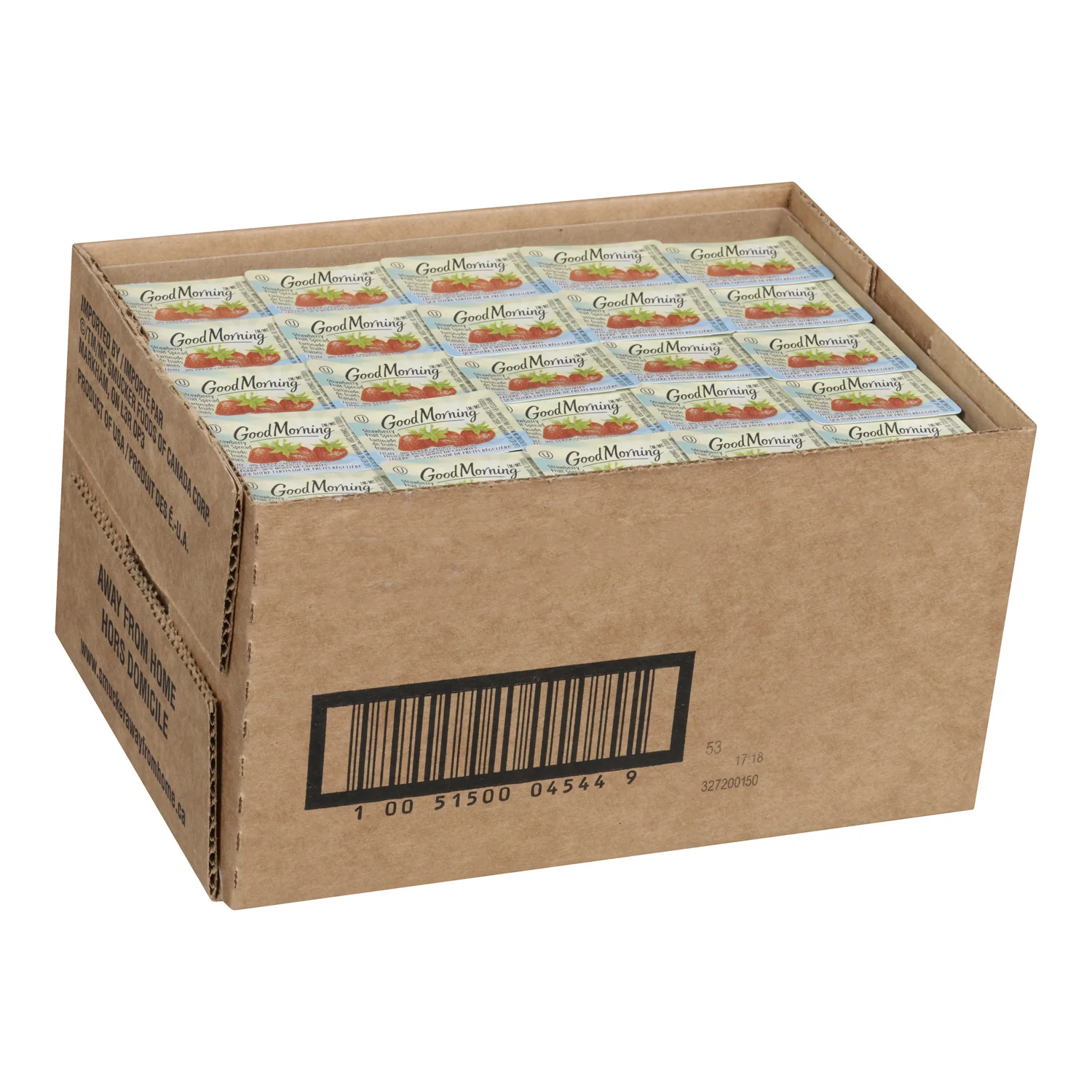 Jam Strawberry Light Fruit - 200 x 10 mL - Good Morning - Restaurant and Foodservice Ingredients - Canadian Distribution - Ships Free Within Canada on Orders Above CAD $199 - Image 3