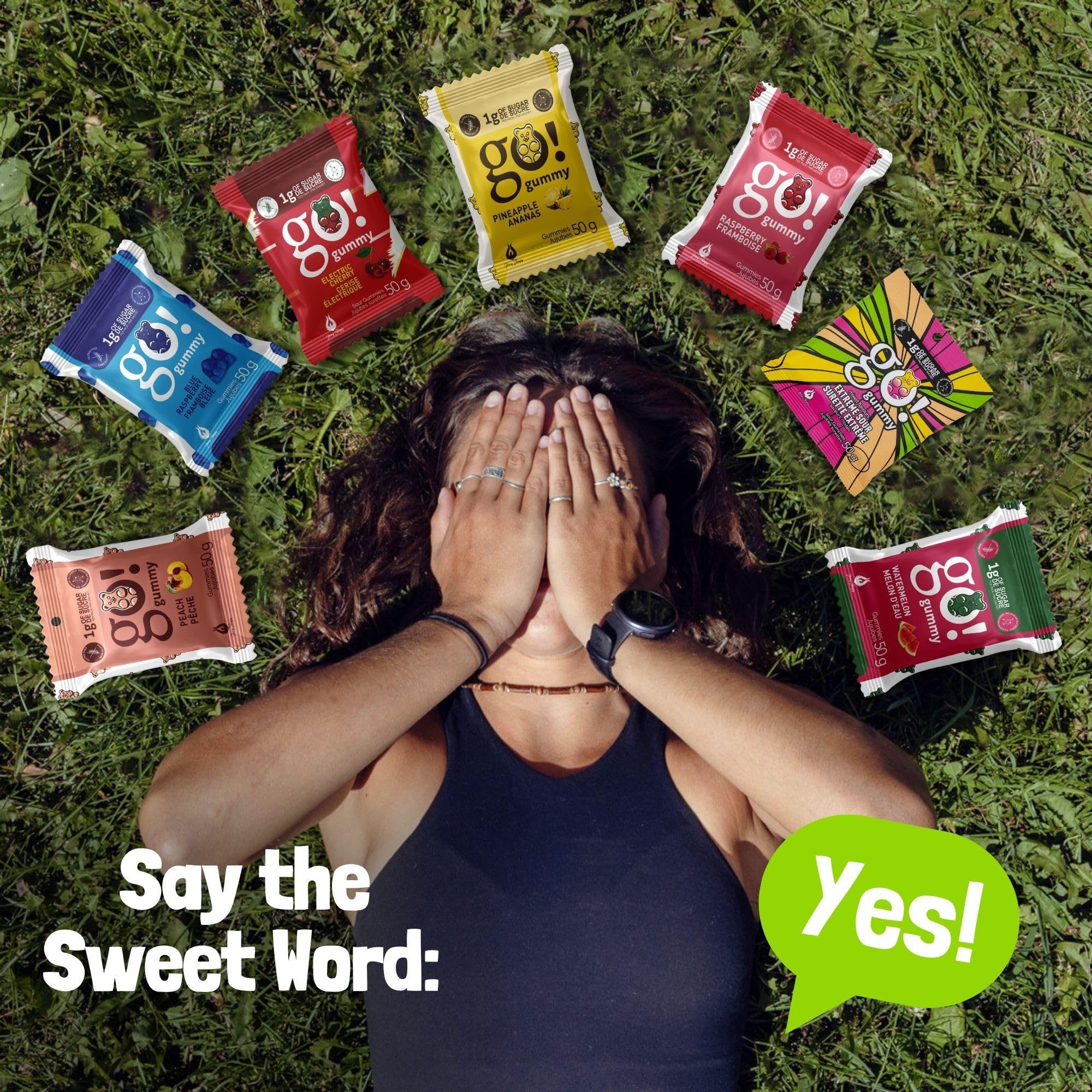 Jimmy Sevigny – GoGummy Low Sugar Gummy Bears – Variety Pack, 7 Flavours – 50g x 12 - Canadian Distribution - Ships Free Within Canada on Orders Above CAD $199 - Image 8
