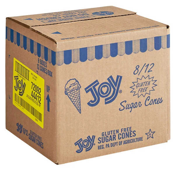 JOY CONE - Gluten-Free Sugar Cones - 8x12EA - Canadian Distribution - Ships Free Within Canada on Orders Above CAD $199 - Image 3