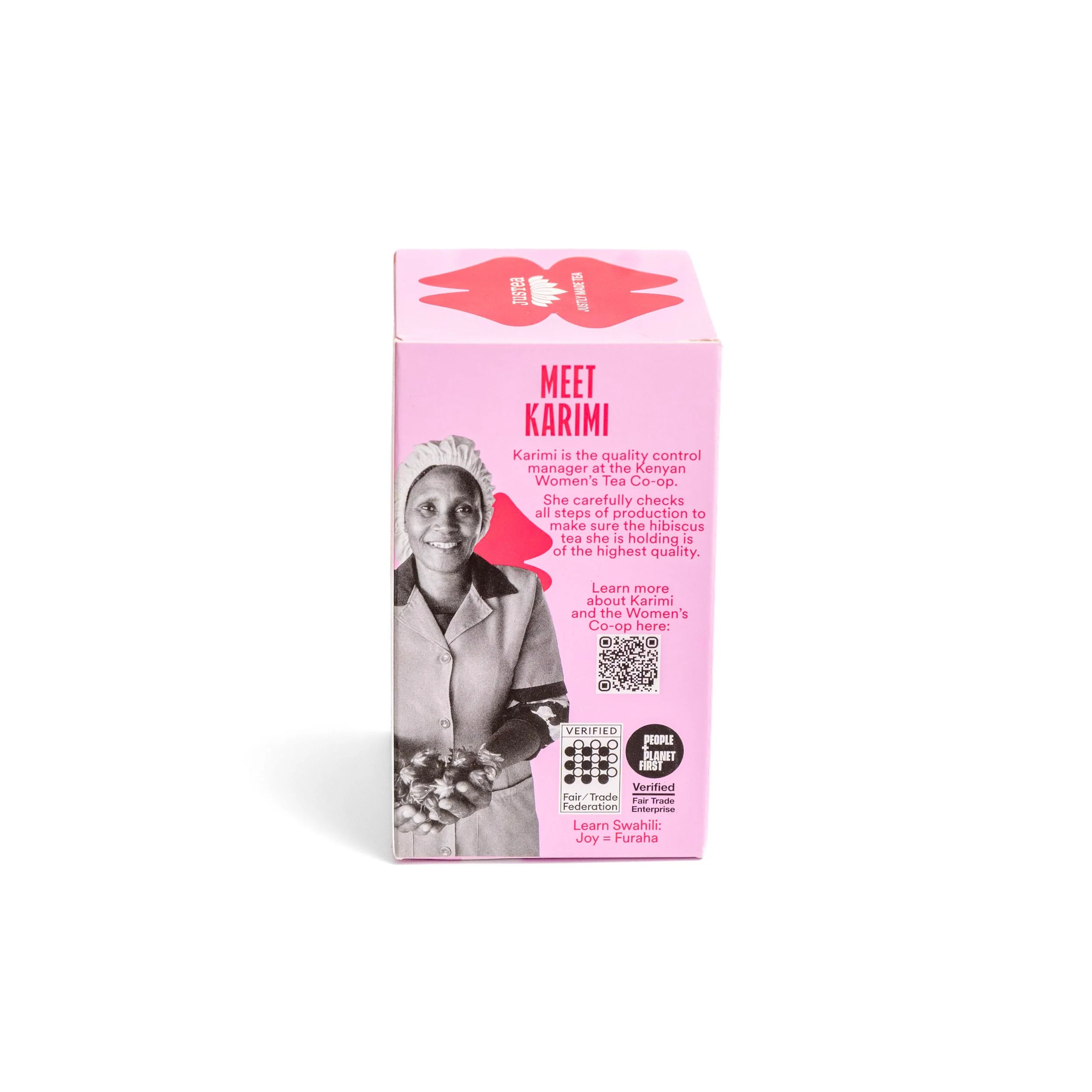 JusTea Hibiscus Glow Herbal Tea - Organic, Caffeine-Free, Fair-Trade, Plastic-Free (2 x 16 Bags) - Canadian Distribution - Ships Free Within Canada on Orders Above CAD $199 - Image 8