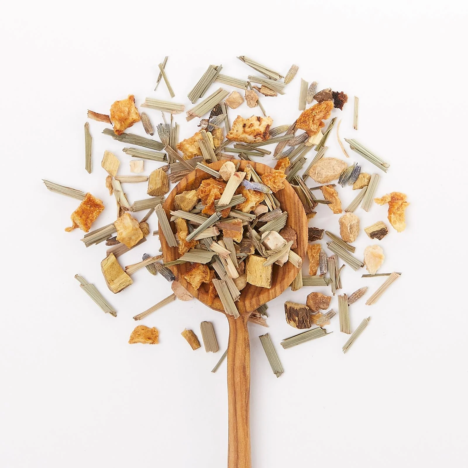 JusTea Starry Night Loose Leaf Herbal Tea | 70g Tin with Carved Spoon | 40+ Servings | Caffeine-Free | Fair Trade & Organic - Canadian Distribution - Ships Free Within Canada on Orders Above CAD $199 - Image 2