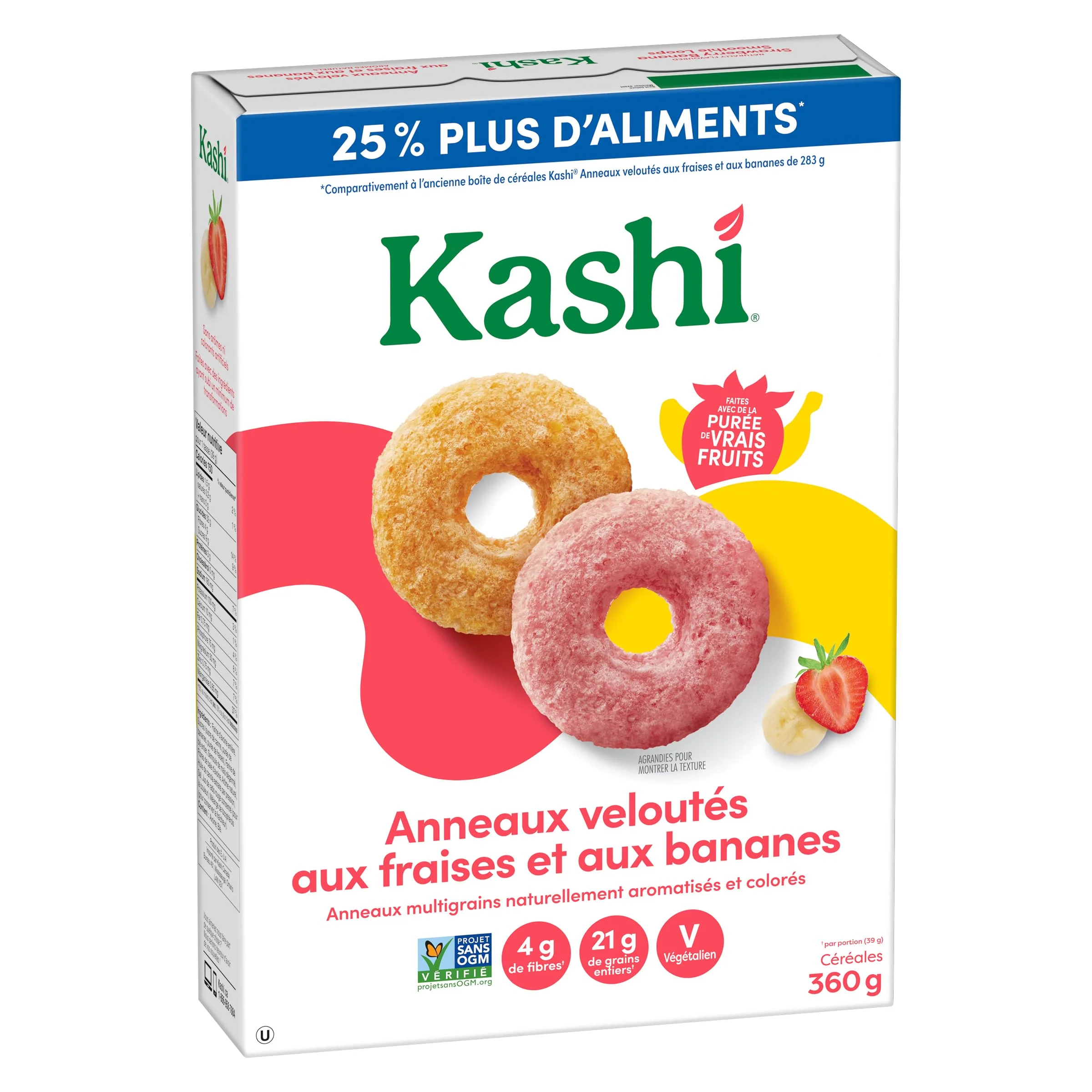 Kashi Strawberry Banana Smoothie Loops 2 x 360g - Canadian Distribution - Ships Free Within Canada on Orders Above CAD $199 - Image 5