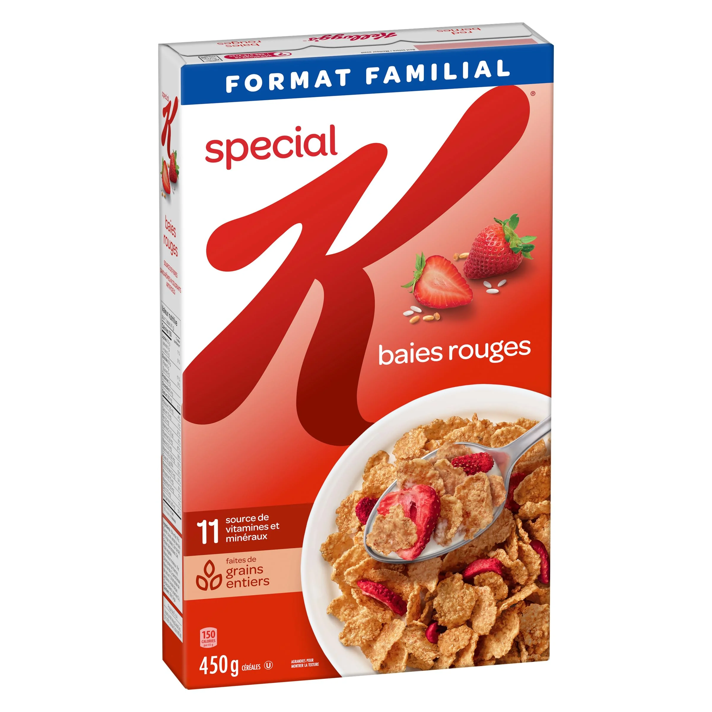 Kellogg's Special K Red Berries Cereal – Family Size 2 x 450g - Canadian Distribution - Ships Free Within Canada on Orders Above CAD $199 - Image 4