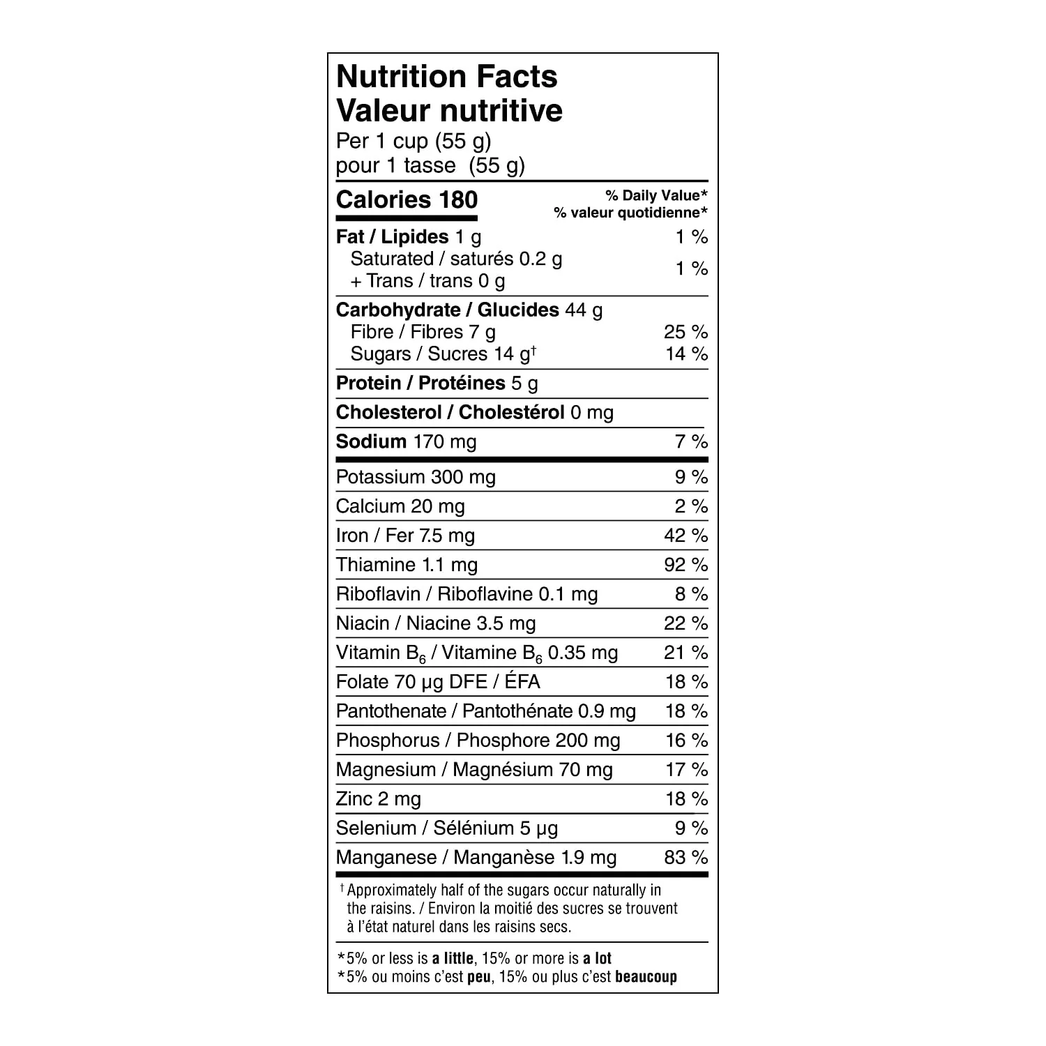 Kellogg's Two Scoops Raisin Bran Cereal Crunch 2 x 1010g - Canadian Distribution - Ships Free Within Canada on Orders Above CAD $199 - Image 7
