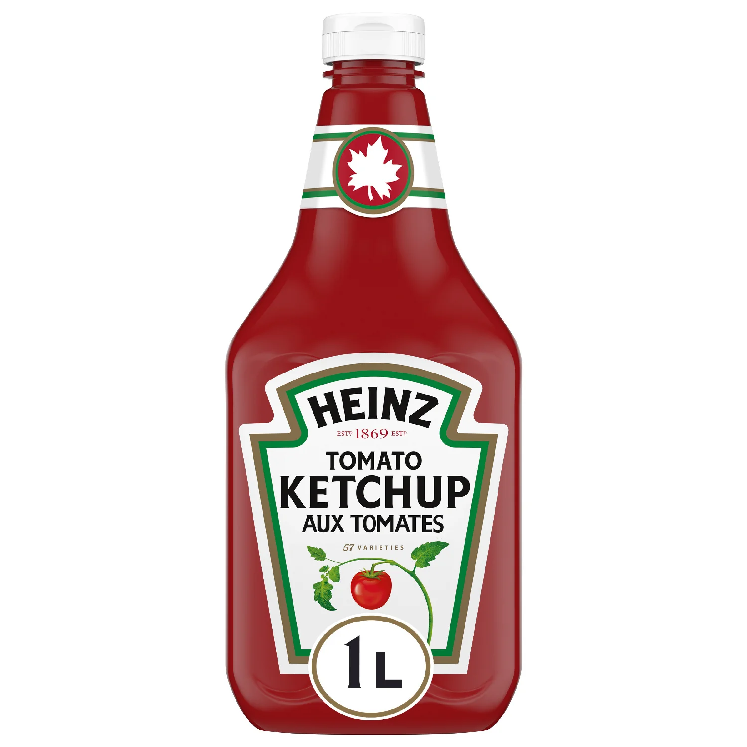 Ketchup Squeeze Bottle - 12 x 1 L - Heinz - Restaurant and Foodservice Ingredients - Canadian Distribution - Ships Free Within Canada on Orders Above CAD $199 - Image 7