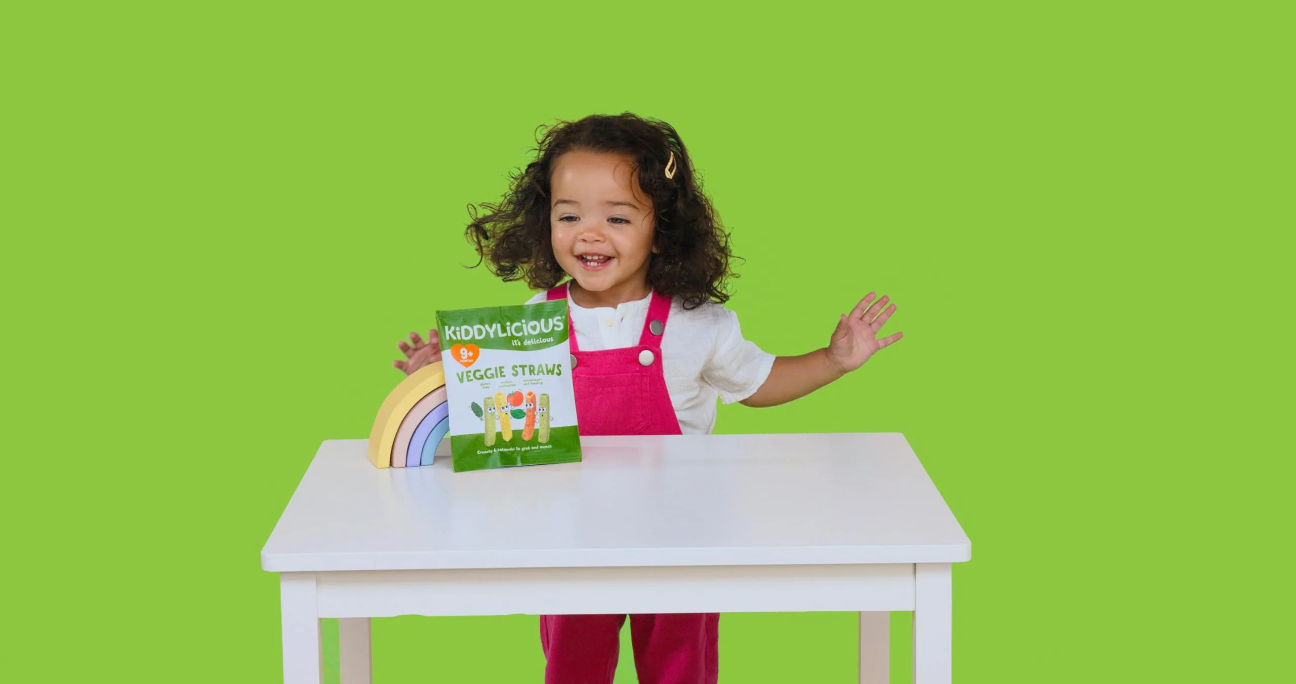 Kiddylicious Veggie Straws - Crunchy Snack for Babies 12+ Months - Gluten Free, Vegan - 9 Portions, 108g - Canadian Distribution - Ships Free Within Canada on Orders Above CAD $199 - Image 2