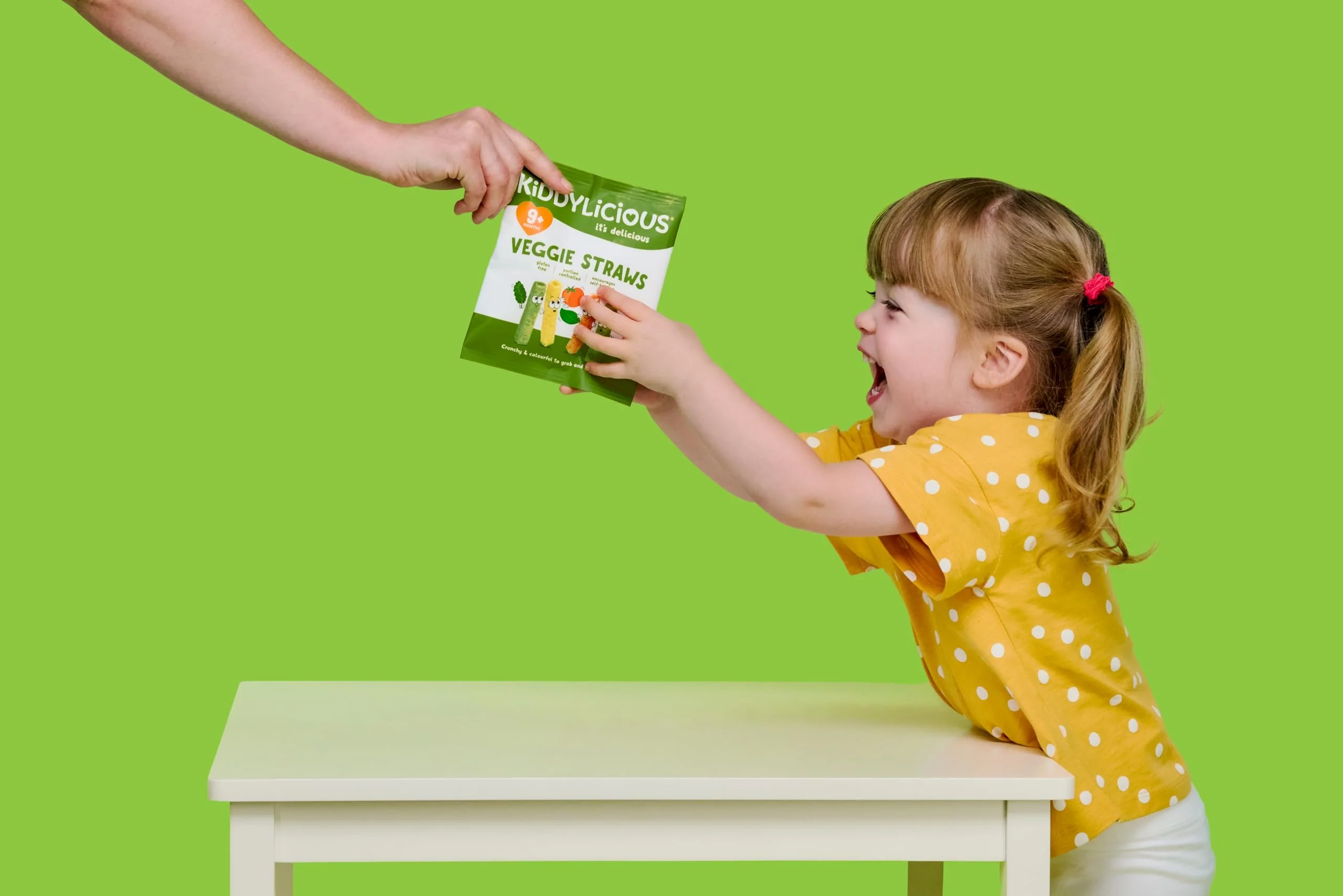 Kiddylicious Veggie Straws - Crunchy Snack for Babies 12+ Months - Gluten Free, Vegan - 9 Portions, 108g - Canadian Distribution - Ships Free Within Canada on Orders Above CAD $199 - Image 3