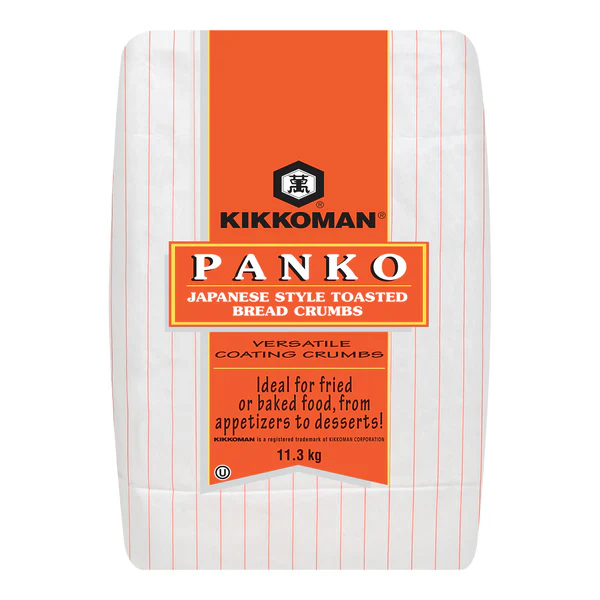 Kikkoman Panko Japanese Style Toasted Bread Crumbs - 4 x 11.3 kg - Grocery and Food Items - Canadian Distribution - Ships Free Within Canada on Orders Above CAD $199