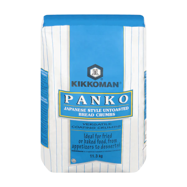 Kikkoman Panko Japanese-style Untoasted Bread Crumbs - 4 x 11.3 kg - Grocery and Food Items - Canadian Distribution - Ships Free Within Canada on Orders Above CAD $199