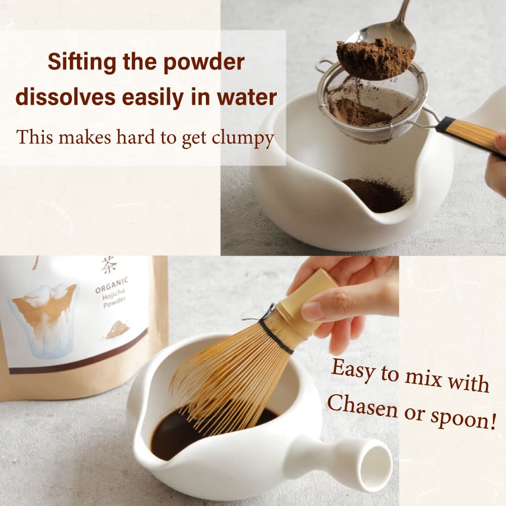 KIMIKURA – Hojicha Powder – Culinary Grade – 500g – Japanese roasted tea - Canadian Distribution - Ships Free Within Canada on Orders Above CAD $199 - Image 3